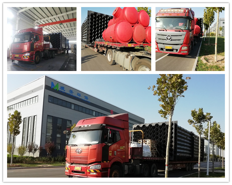 25萬氣量濕式靜電除塵器發往貴州某磷業公司