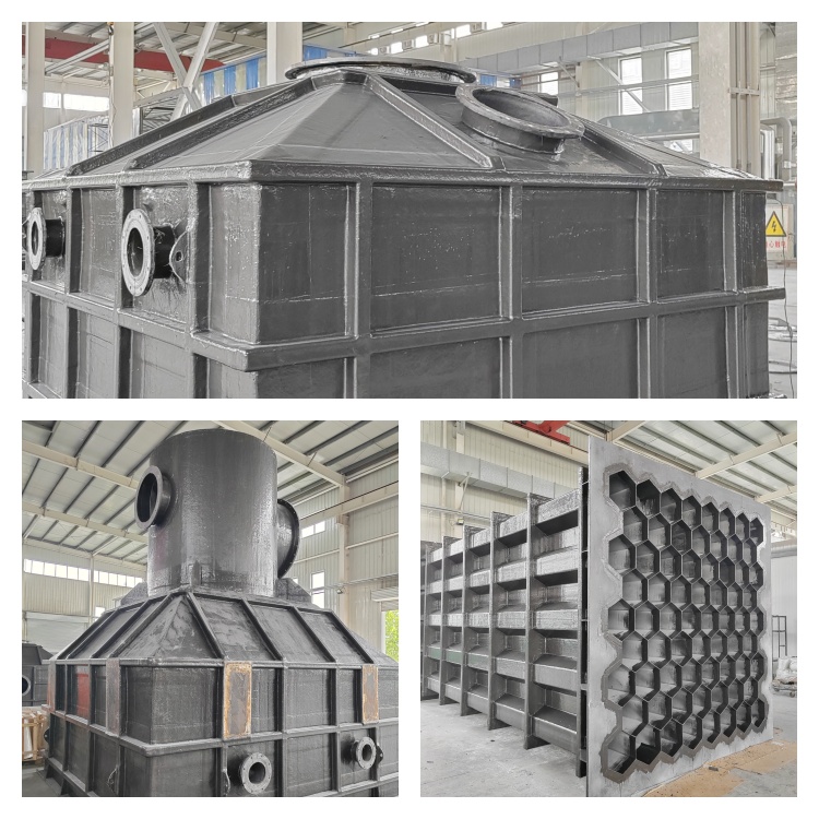 3W氣量熔鋅爐煙氣精致濕電除塵器生產完畢等交貨